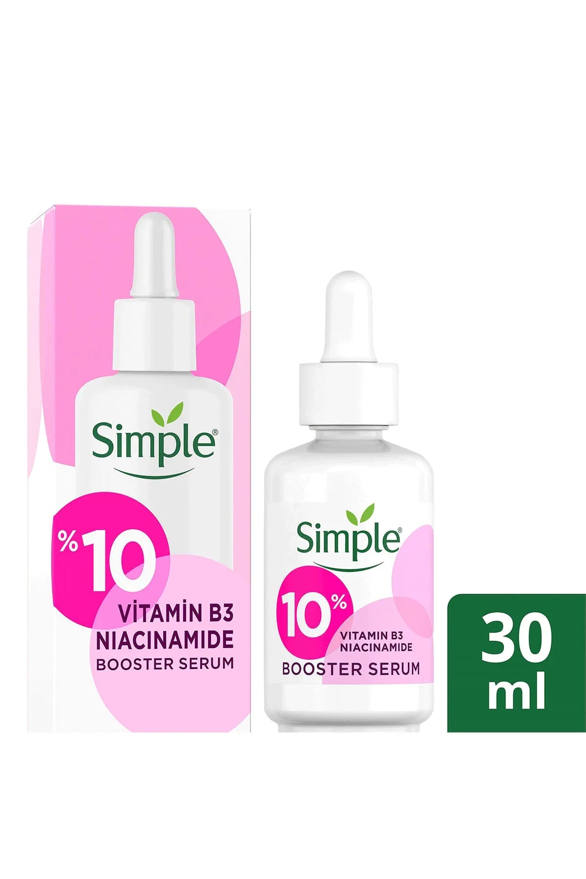 Simple Booster Serum 10% Vitamin B3 Niacinamide 30 ml